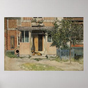 Larsson - The Veranda (From A Home) Poster