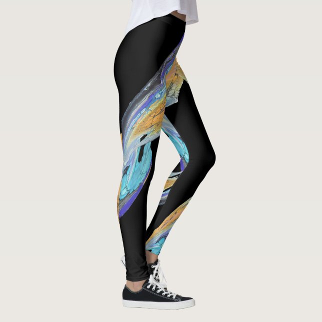 L'art Abstrait fait pour des Leggings uniques (Droite)