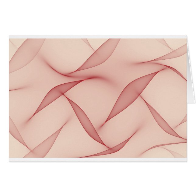 L'art Abstrait feuille (Devant horizontal)