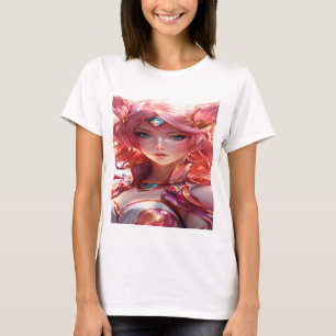L'art animé Abstrait d'une fille magique T-Shirt