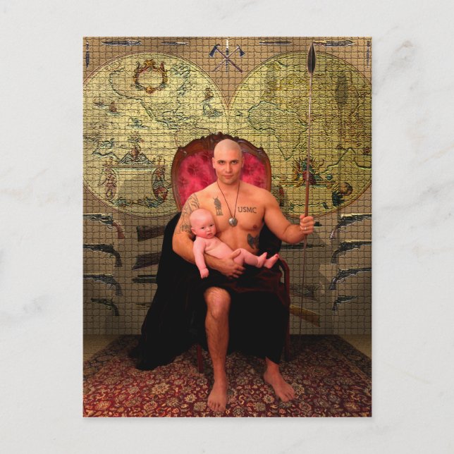 L'art de la carte Tarot Empereur (Devant)