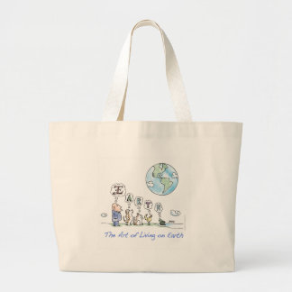 L'art de la vie sur le sac de terre