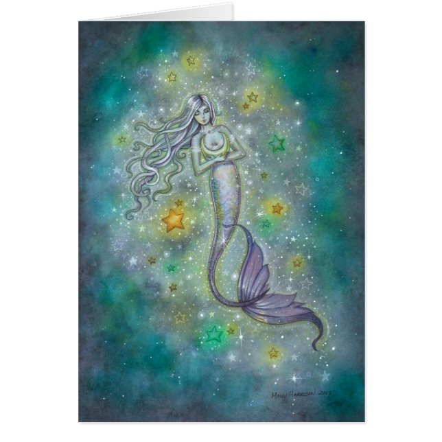 L'art de l'Imaginaire de sirène de mer pétillant (Devant)