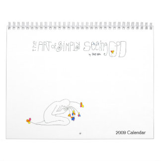 L'art de voir simplement Dieu - calendrier 2009