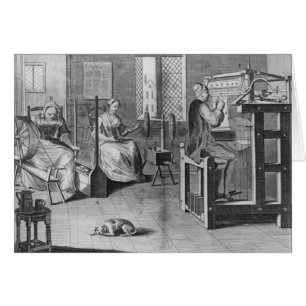 L'art du Bas-Cadre-Travail-Tricot