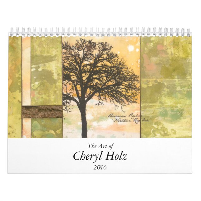 L'art du calendrier 2016 de CHERYL HOLZ (Protection)