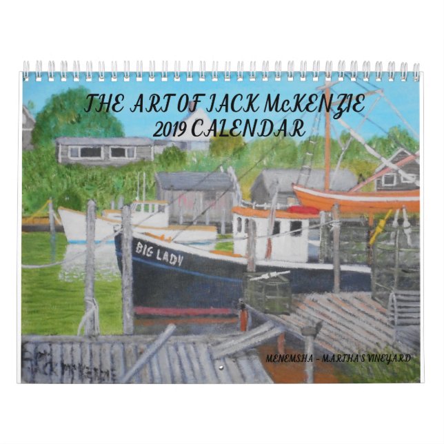 L'ART DU CALENDRIER DE MCKENZIE 2019 DE JACK (Protection)