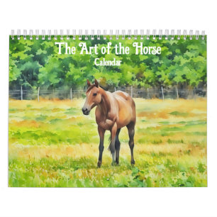 L'art du calendrier des chevaux