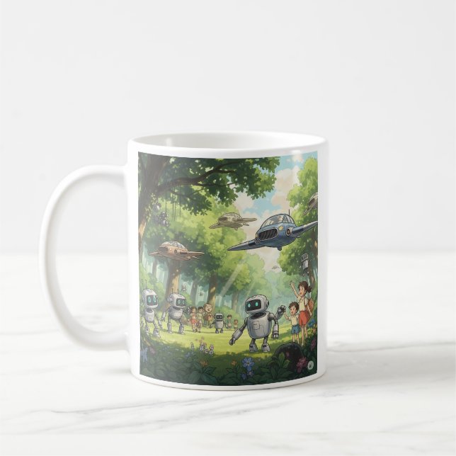 L'art Ghibli sur la tasse (Gauche)