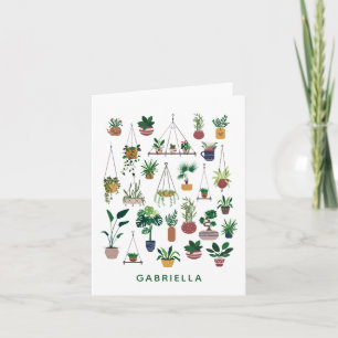 L'art personnalisé de la dame Plante de Boho