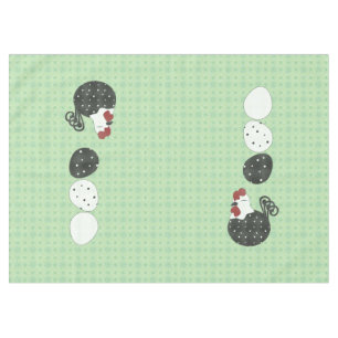 L'art populaire a inspiré la nappe de poulet