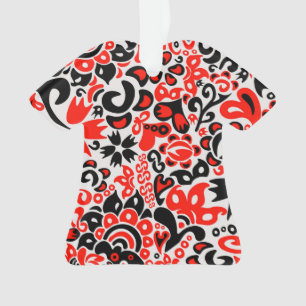 L'art populaire ukrainien motif floral abstact