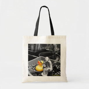 "L'art sac fourre-tout en caoutchouc à canard de