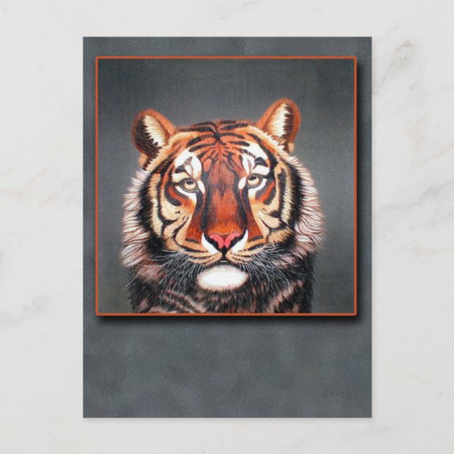 L'art tigre antique de Chine sur cartes (Devant)