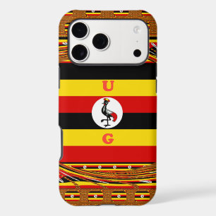 L'Art Vibrant Ouganda Inspiré Du Drapeau