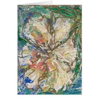 L'artiste a conçu la carte "fleur de La "
