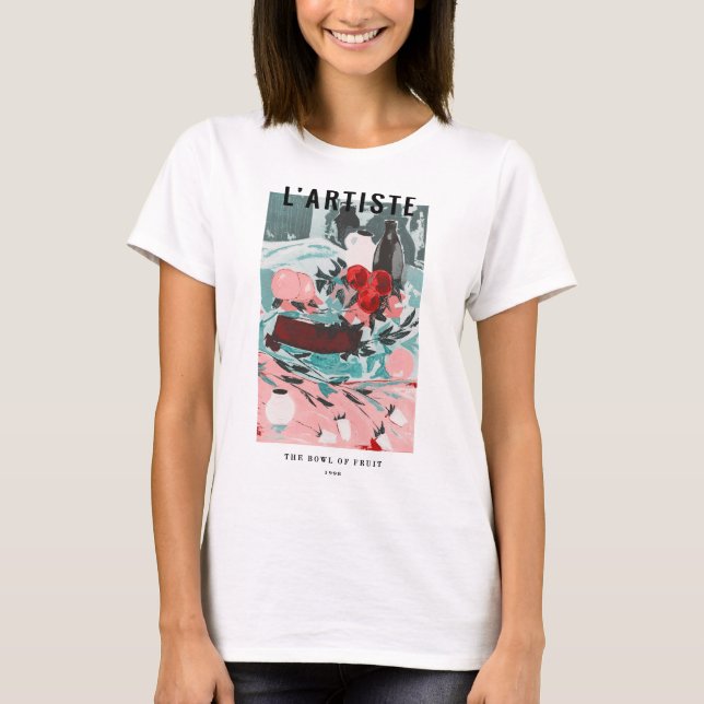 l'artiste T-shirt imprimé graphique (Devant)