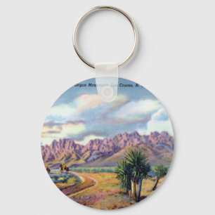 Las Cruces New Mexico Organ Mountains Keychain