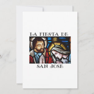 Las Fiesta de San Jose Greeting Card St. Joseph's 