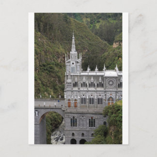 Las Lajas sanctuary basilica church Colombia Postcard