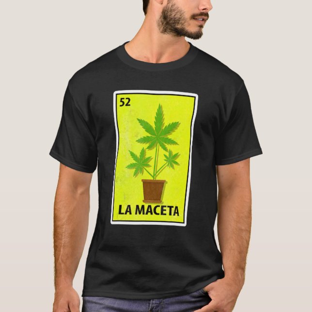Las Macetas Mexican Parody Lottery T-Shirt (Front)