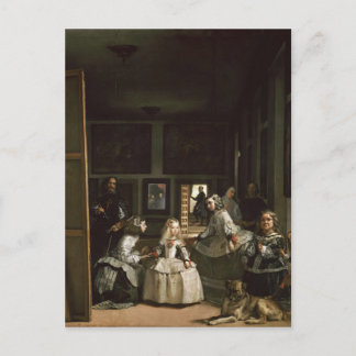 Las Meninas by Diego Velazquez Postcard