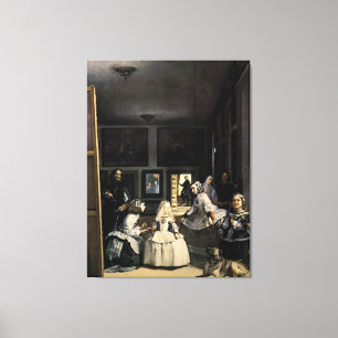 Las Meninas by Velasquez Canvas Print