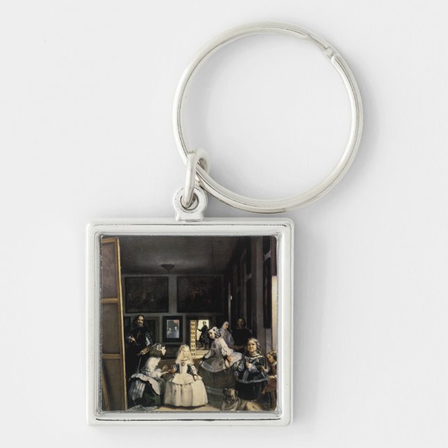 Las Meninas by Velasquez Keychain (Front)