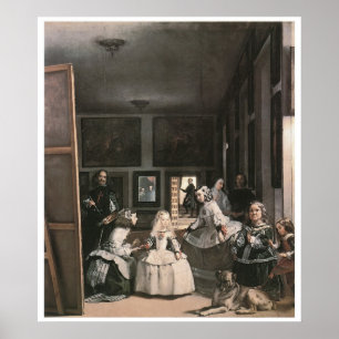 Las Meninas, c.1656 Diego Velasquez Poster