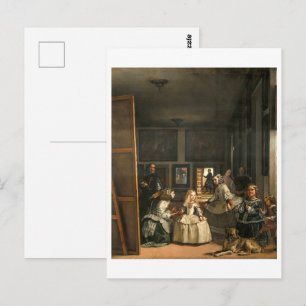 Las Meninas Diego Velázquez Postcard