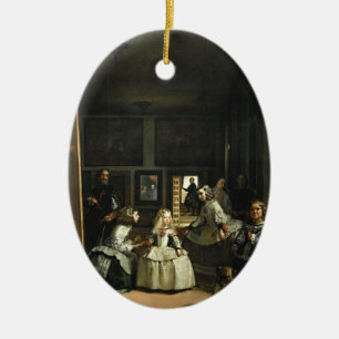 Las Meninas Diego Velázquez Fine Art Ceramic Ornament
