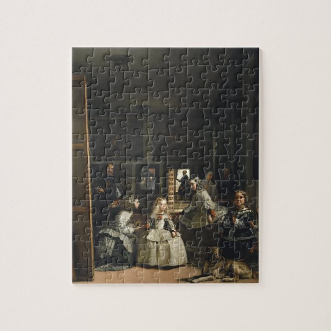 Las Meninas Diego Velázquez Fine Art Jigsaw Puzzle (Vertical)