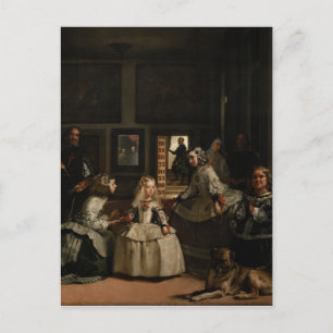 Las Meninas Diego Velázquez Fine Art Postcard