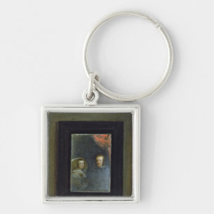 Las Meninas or The Family of Philip IV, c.1656 Keychain