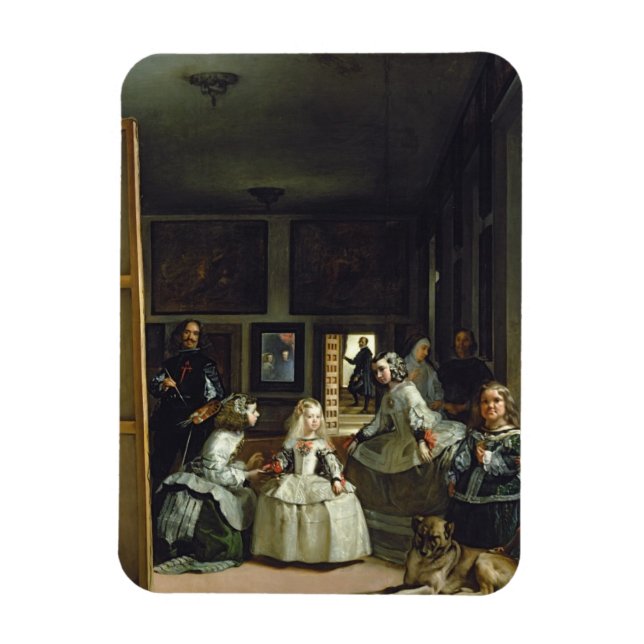 Las Meninas or The Family of Philip IV, c.1656 Magnet (Vertical)