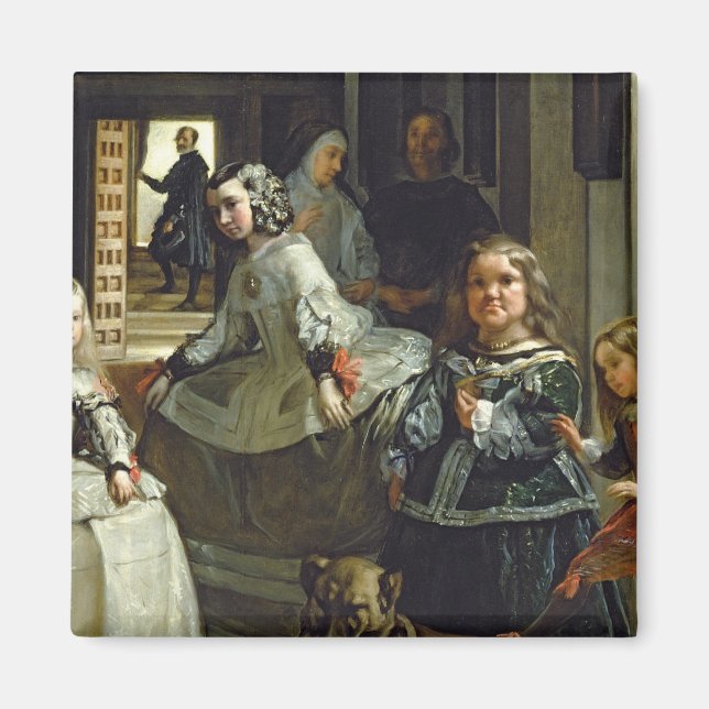 Las Meninas or The Family of Philip IV, c.1656 Magnet (Front)