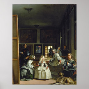Las Meninas or The Family of Philip IV, c.1656 Poster