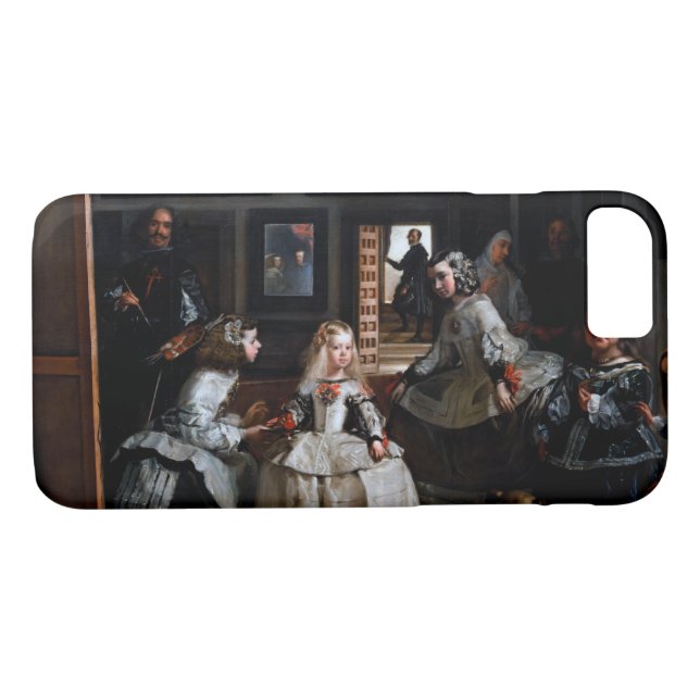 Las Meninas, The Maids of Honour, Diego Velazquez Case-Mate iPhone Case (Back (Horizontal))