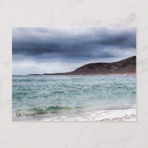 Las Palmas Beach Postcard