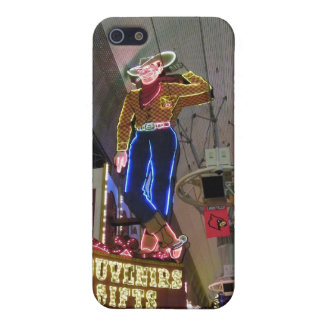 Las Vega Cowboy Neon Sign Case For iPhone 5/5S