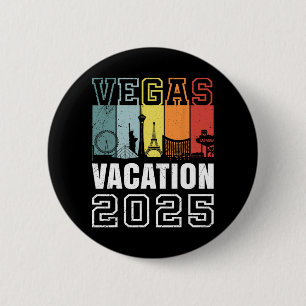 Las Vegas 2025 2 Inch Round Button
