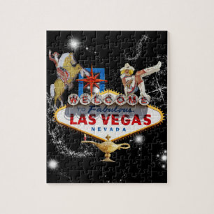 Las Vegas Affiche de bienvenue Jigsaw Puzzle
