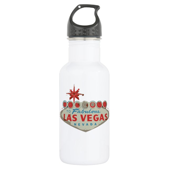 las vegas.ai 532 ml water bottle (Front)