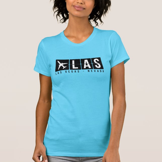 Las Vegas Airport Code T-Shirt (Front)