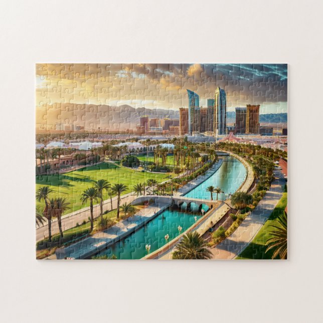 Las Vegas Art Bold et beau Jigsaw Puzzle Int (Horizontal)