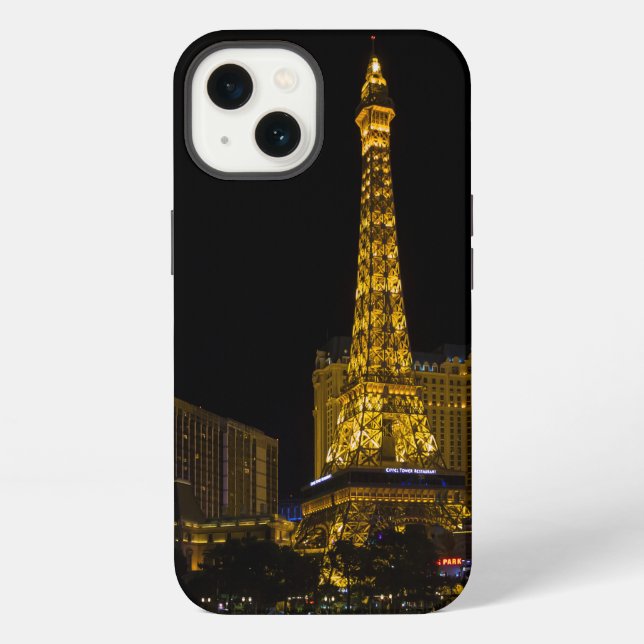 Las Vegas at night iPhone Case (Back)