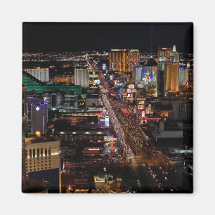 Las Vegas at Night Magnet