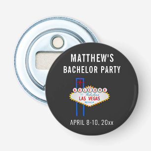 Las Vegas Bachelor Party Trip Favour Bottle Opener