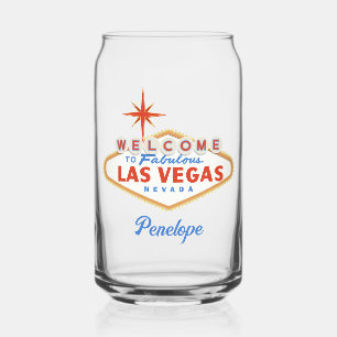Las Vegas Bachelorette Nom personnalisé Verrerie
