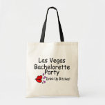 Las  Vegas Bachelorette Party Lips Tote Bag<br><div class="desc">Las  Vegas Bachelorette Party Lips</div>